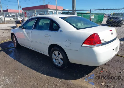 2006 Chevrolet Impala Lt из США, поврежденный, VIN 2G1WT55K169407020